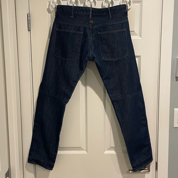 G-Star Raw Men's 5620 Bike 3D Low Tapered-Fit Jean In Hadron Denim Dark Aged - Picture 2 of 4